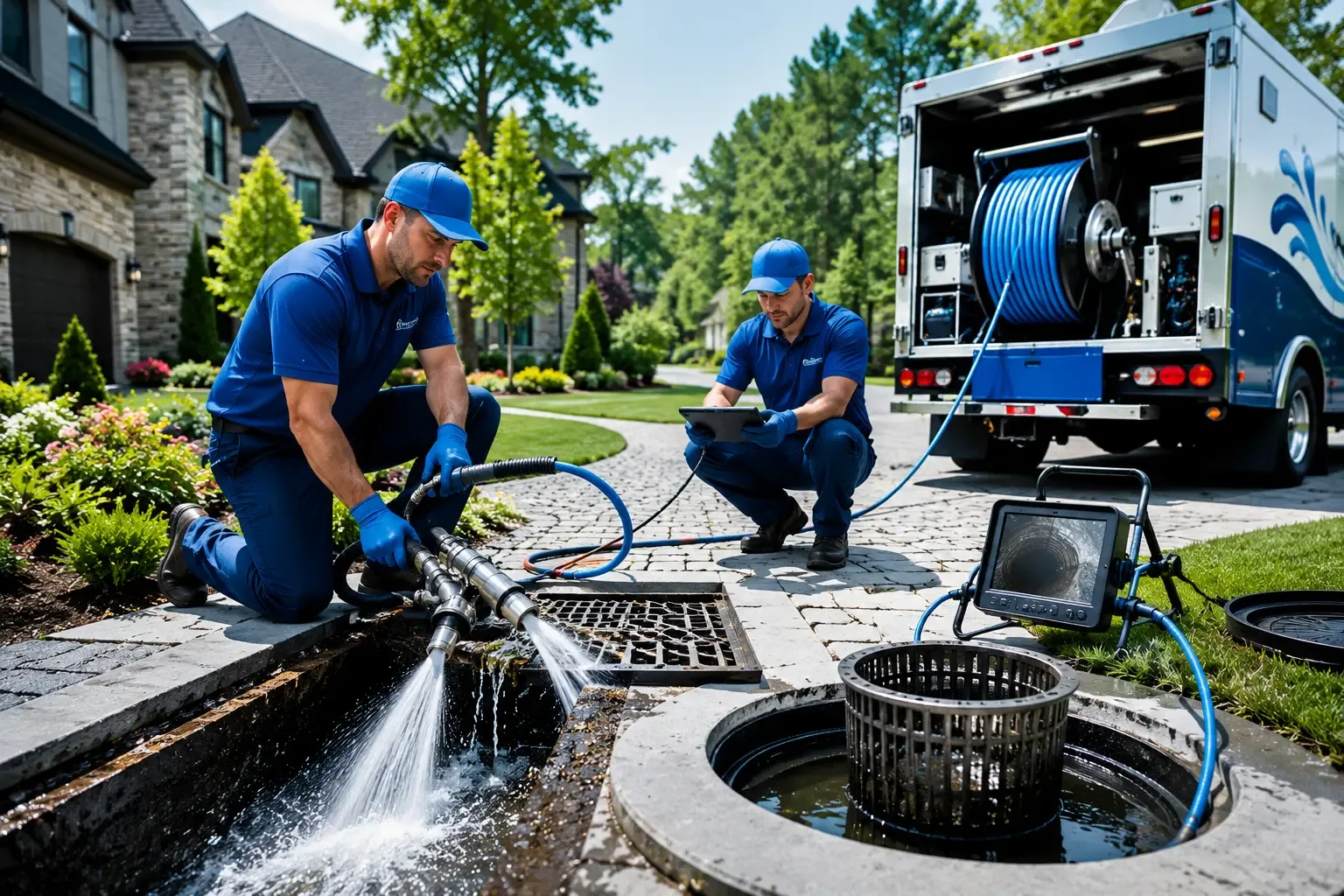 Local outdoor drain cleaning professionals in Black Lick, PA